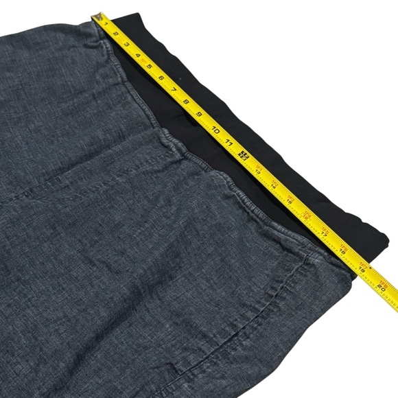 prAna Vaha Hemp Blend Yoga Pants Charcoal Comfort Outdoors Athletic Size XL - Picture 9 of 13